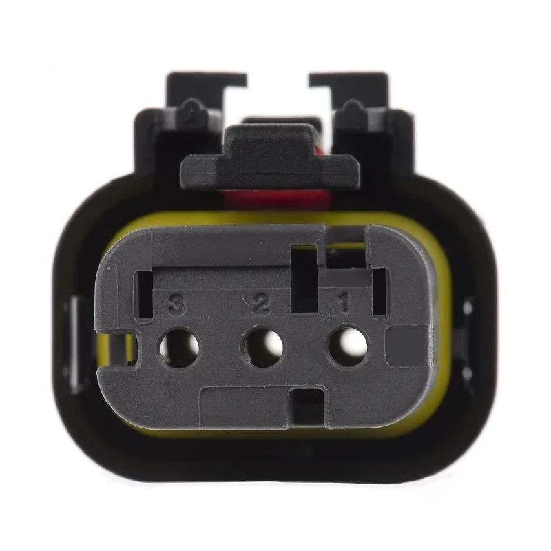 TE Connectivity AMPSEAL 16 Automotive Connector Male Grey Cable 3 Way Crimp Termination 776429-2