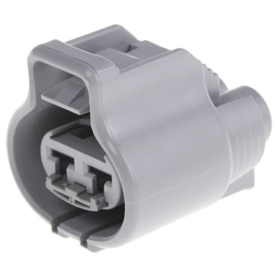 TE Connectivity Automotive Connector Male Grey Cable 2 Way Crimp Termination 6-176146-6
