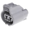 TE Connectivity Automotive Connector Male Grey Cable 2 Way Crimp Termination 6-176146-6