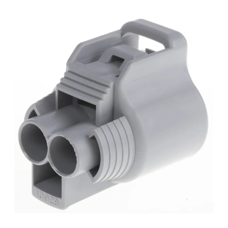 TE Connectivity Automotive Connector Male Grey Cable 2 Way Crimp Termination 6-176146-6