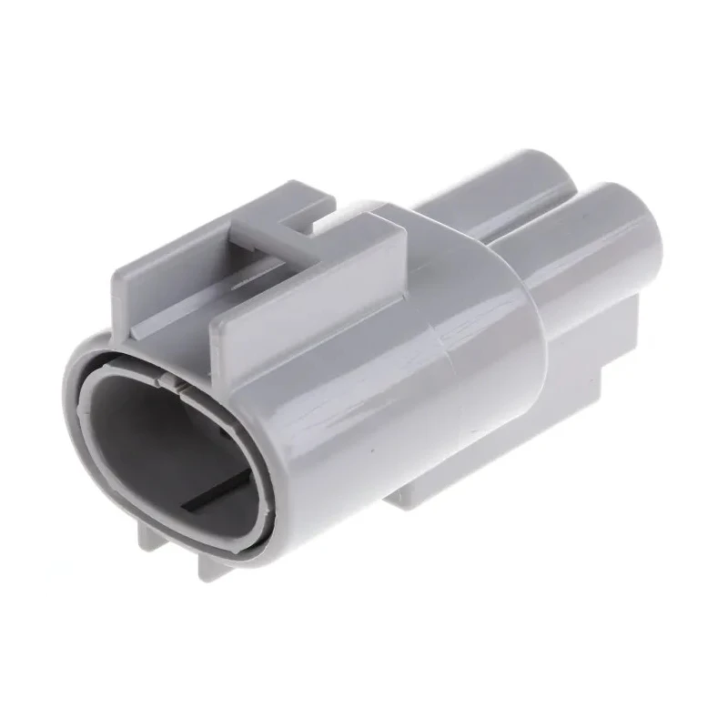 TE Connectivity Automotive Connector Female 2 Way Crimp Termination 25A Cable Mount Grey .187 Series 6-176143-6