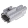 TE Connectivity Automotive Connector Female 2 Way Crimp Termination 25A Cable Mount Grey .187 Series 6-176143-6