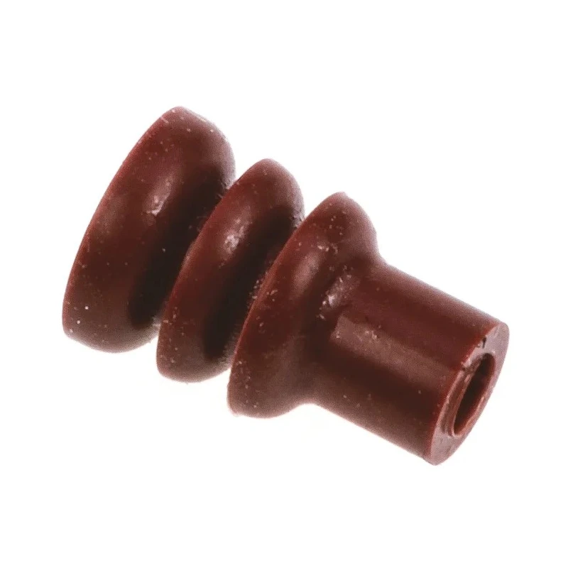 TE Connectivity Automotive Connector Seal Econoseal J Mark II Male Seal Plug Silicone Housing 5.3x5.3x8.3mm 1-172888-3