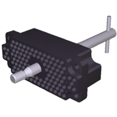 TE Connectivity M Male Connector Housing 3.81 mm Pitch 104 Way 8 Row Straight 201692-4