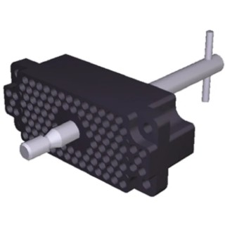 TE Connectivity M Series Connector Housing, Male, 3.81 mm Pitch, 104 Contacts, 8 Row Straight, 71.88 mm Length 201692-4