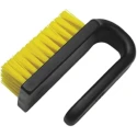 Menda Anti-Static Brush Curved Handle Nylon Bristles Polypropylene 122mm Overall Length 35689