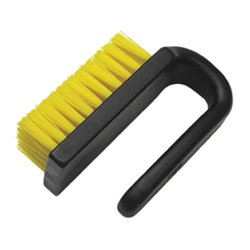 Menda Anti-Static Brush Curved Handle Nylon Bristles Polypropylene 122mm Overall Length 35689
