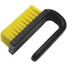 Menda Anti-Static Brush Curved Handle Nylon Bristles Polypropylene 122mm Overall Length 35689