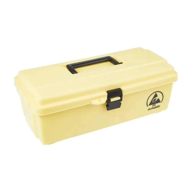 Menda Dissipative Polypropylene ESD Storage Box 368 mm (L) x 191 mm (W) x 127 mm (H) Model 35870