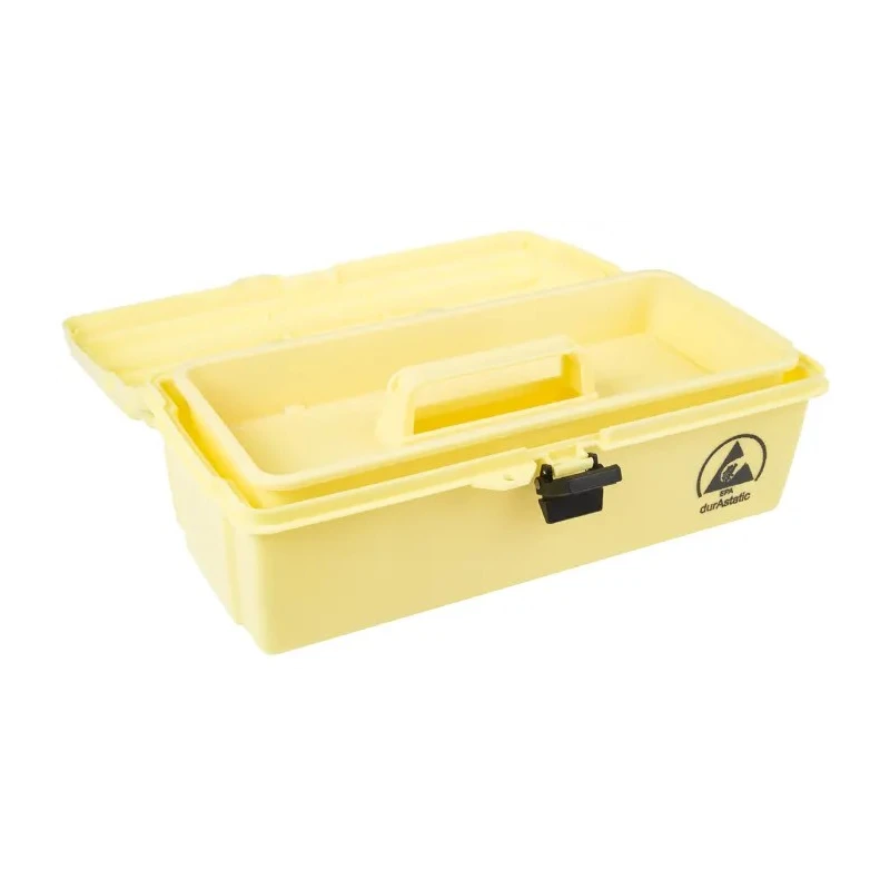 Menda Dissipative Polypropylene ESD Storage Box 368 mm (L) x 191 mm (W) x 127 mm (H) Model 35870