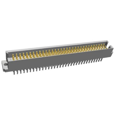 TE Connectivity Eurocard 96 Way 2.54 mm Pitch DIN 41612 Connector Through Hole Press-in Termination Class C2 3 Row 5650889-5