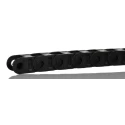 Igus Black Cable Trunking e-chain, W26mm x D23 mm, Length 1m, 75 mm Minimum Bend Radius, Material Igumid G W26mm