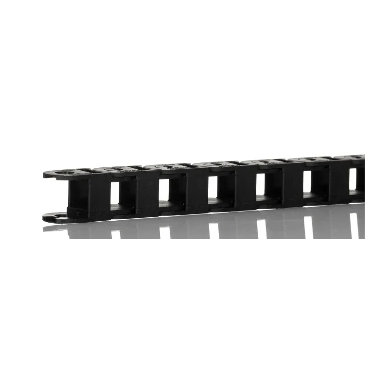 Igus Black Cable Trunking e-chain, W26mm x D23 mm, Length 1m, 75 mm Minimum Bend Radius, Material Igumid G W26mm