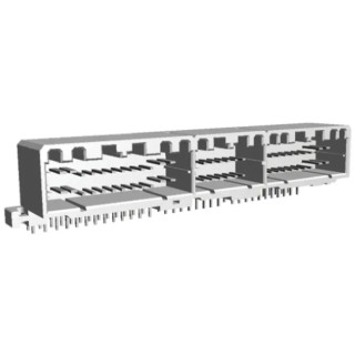 TE Connectivity MULTILOCK 040/070 Female Connector Housing 3 mm Pitch 64 Way 2 Row Right Angle 178764-1