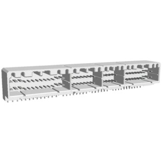 TE Connectivity MULTILOCK 040/070 Female Connector Housing 3 mm Pitch 76 Way 2 Row Right Angle 178780-1