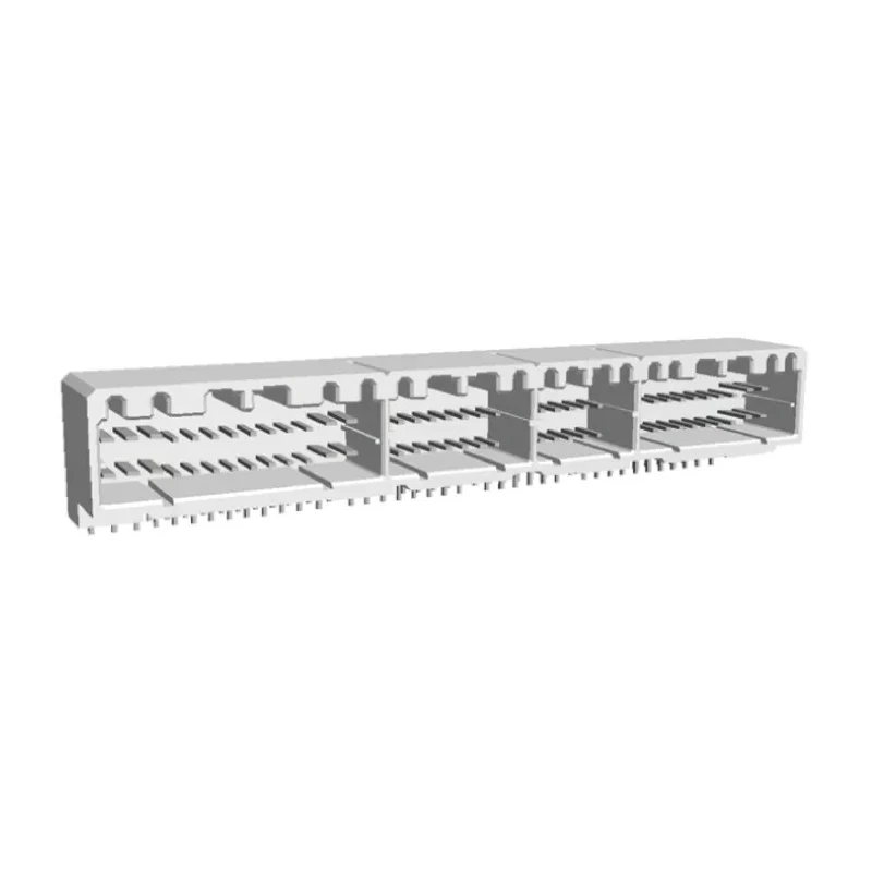 TE Connectivity MULTILOCK 040/070 Female Connector Housing 3 mm Pitch 76 Way 2 Row Right Angle 178780-1