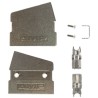 TE Connectivity AMPRIMITR .50III Series Zinc Angled D-Sub Backshell 26 Way 5749609-1