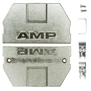 TE Connectivity AMPRIMITR .50III Series Zinc Angled 80 Way D-Sub Backshell 749196-2
