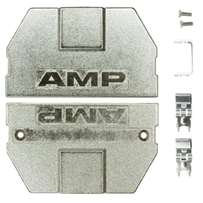 TE Connectivity AMPRIMITR .50III Series Zinc Angled D-Sub Backshell 80 Way 749196-2