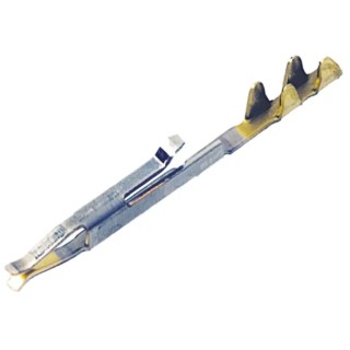 TE Connectivity FFC Series Female Crimp Terminal Gold Plated Phosphor Bronze 1.5A Current 12.01mm Length 1-487547-1