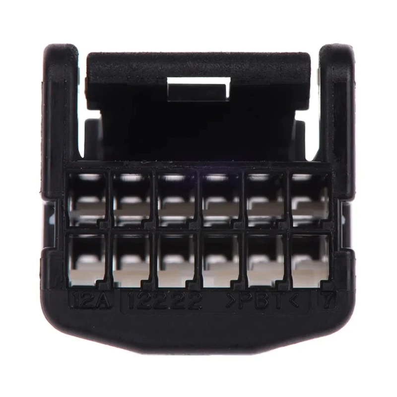 TE Connectivity MULTILOCK 025 Automotive Connector Male Black Cable 12 Way Crimp Termination 1376675-1