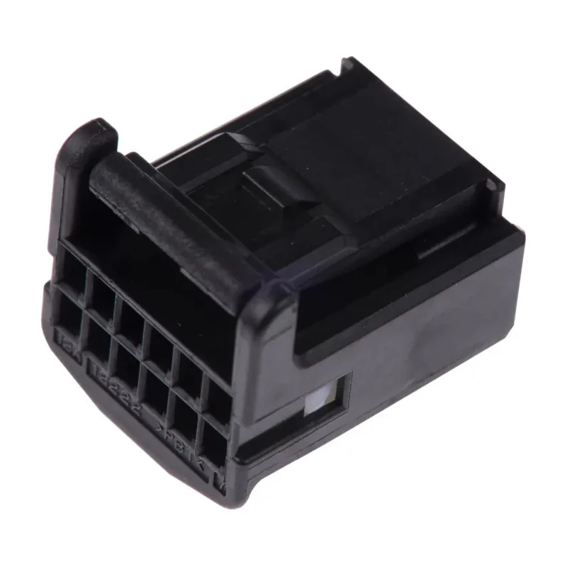 TE Connectivity MULTILOCK 025 Automotive Connector Male Black Cable 12 Way Crimp Termination 1376675-1