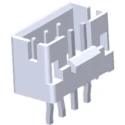 TE Connectivity HPI Series Straight Through Hole PCB Header, 12 Contacts, 2 mm Pitch, 1 Row, Shrouded 1-1735446-2