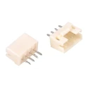 TE Connectivity HPI Series Straight Through Hole PCB Header, 4 Contacts, 2 mm Pitch, 1 Row, Shrouded 1735446-4