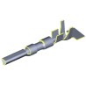TE Connectivity Mini-Universal MATE-N-LOK II Series Female Crimp Terminal 3A Current 20 AWG Min Crimp 16 AWG Max 794223-1