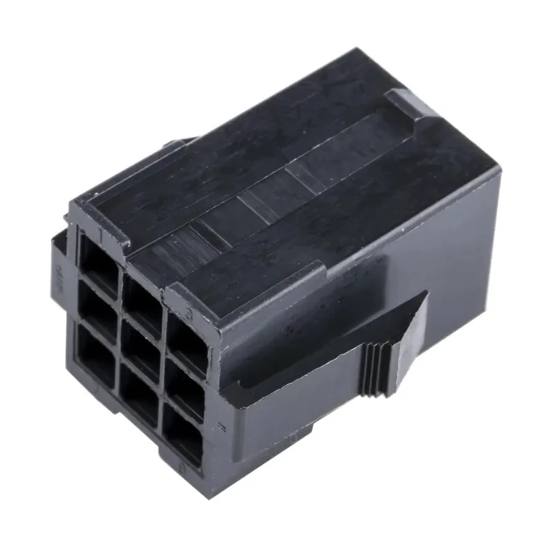 TE Connectivity Mini-Universal MATE-N-LOK Female Connector Housing 4.2 mm Pitch 9 Way 3 Row Straight 1-172161-9