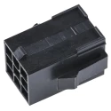 TE Connectivity Mini-Universal MATE-N-LOK Female Connector Housing 4.2 mm Pitch 9 Way 3 Row Straight 1-172161-9