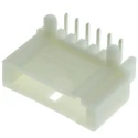 TE Connectivity Micro Quadlok System Automotive Connector Male Natural Through Hole 6 Way Solder Termination 936287-2