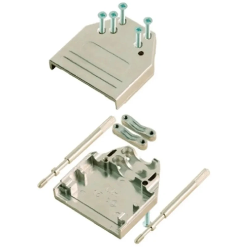 MH Connectors Zinc Straight D-Sub Backshell 15 Way Strain Relief MHDTZI Series 6560-0305-02