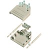 MH Connectors Zinc Straight D-Sub Backshell 15 Way Strain Relief MHDTZI Series 6560-0305-02