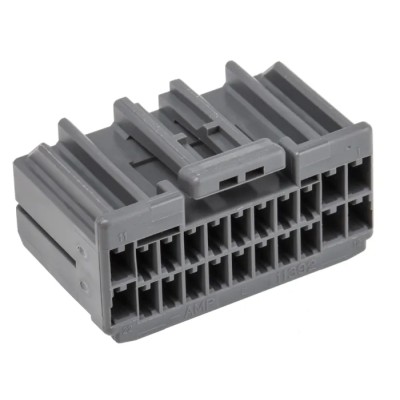 TE Connectivity Multilock Hybrid Automotive Male Connector Grey Cable 22 Way Crimp Termination 917989-6