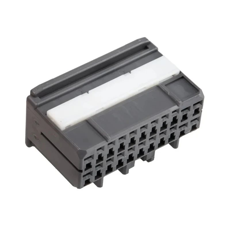 TE Connectivity Multilock Hybrid Automotive Male Connector Grey Cable 22 Way Crimp Termination 917989-6