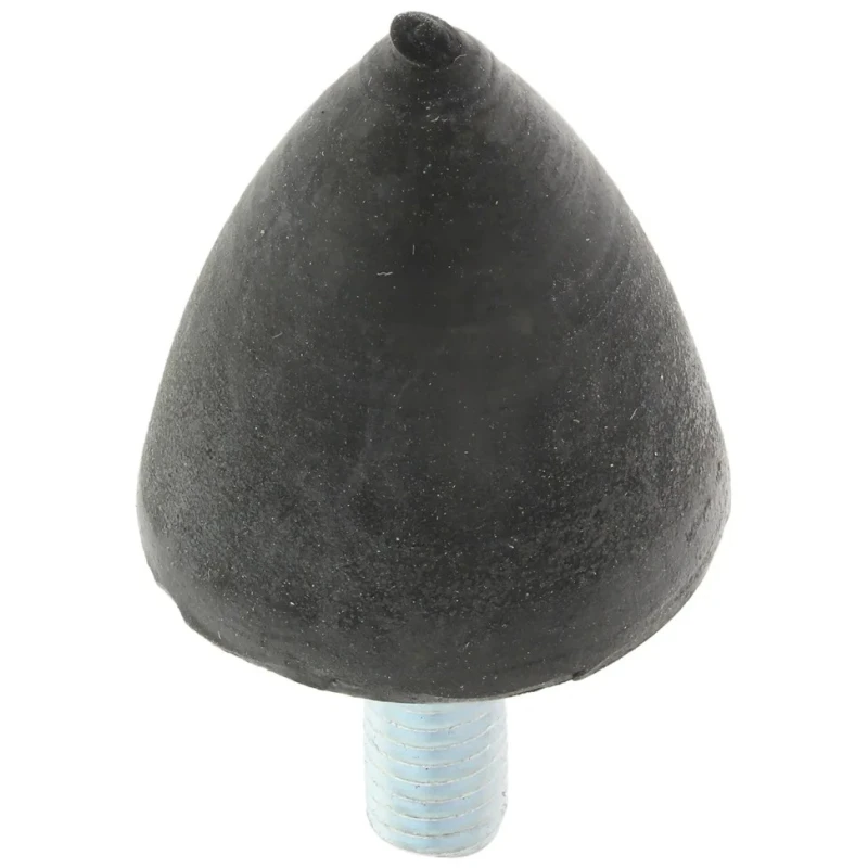 FIBET M6 x 18 mm Anti-Vibration Mount Bump Stop with 41 daN Compression Load, 24 mm Outer Diameter, 43 mm Height 2425VP18-60