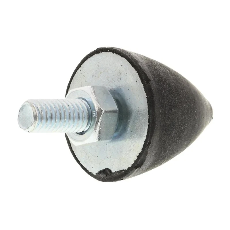 FIBET M6 x 18 mm Anti-Vibration Mount Bump Stop with 41 daN Compression Load, 24 mm Outer Diameter, 43 mm Height 2425VP18-60
