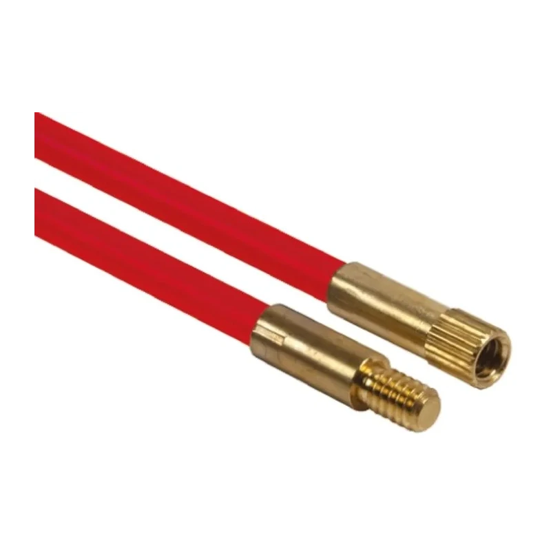 HellermannTyton Cable Rod Fibre Reinforced Plastic 2x Red Rods 5m 897-90006 CS-P5-GF-RD