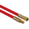 HellermannTyton Cable Rod Fibre Reinforced Plastic 2x Red Rods 5m 897-90006 CS-P5-GF-RD