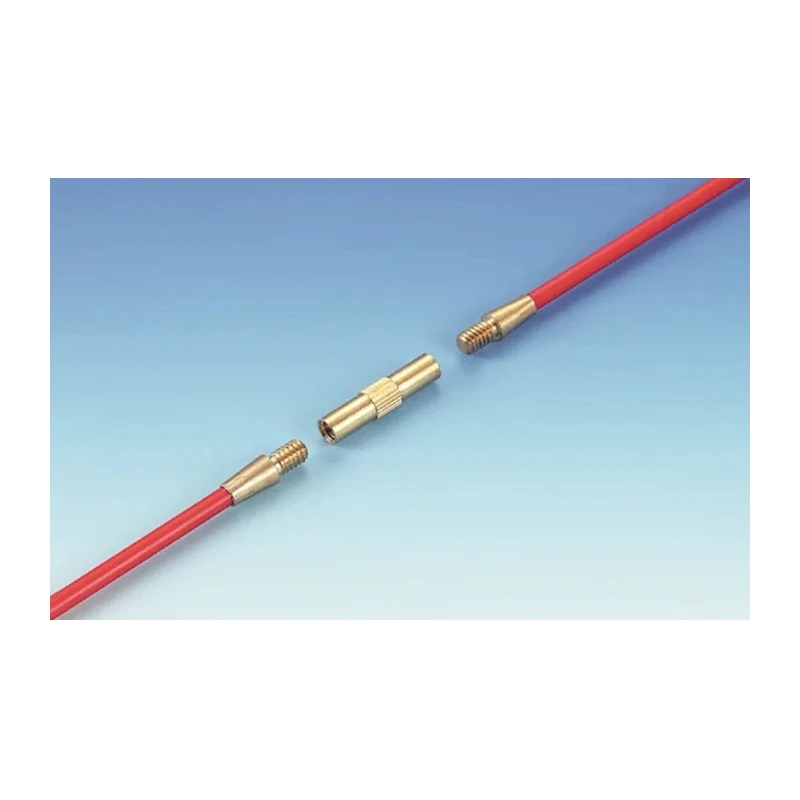 HellermannTyton Cable Rod Set Total 10m Length with Tuff Hook, Beam, Blue Rods x 2, Domed Bullet, Flat 897-90001 CS-SD-PVC