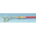 HellermannTyton Cable Rod Set Total 10m Length with Tuff Hook, Beam, Blue Rods x 2, Domed Bullet, Flat 897-90001 CS-SD-PVC