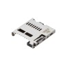 Molex 8 Way Right Angle Push-Push MicroSD Memory Card Connector, Surface Mount, Solder Termination 47352-1001
