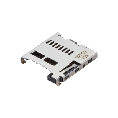 Molex 8 Way Right Angle Push-Push MicroSD Memory Card Connector Solder Termination 1.1mm Pitch 47352-1001
