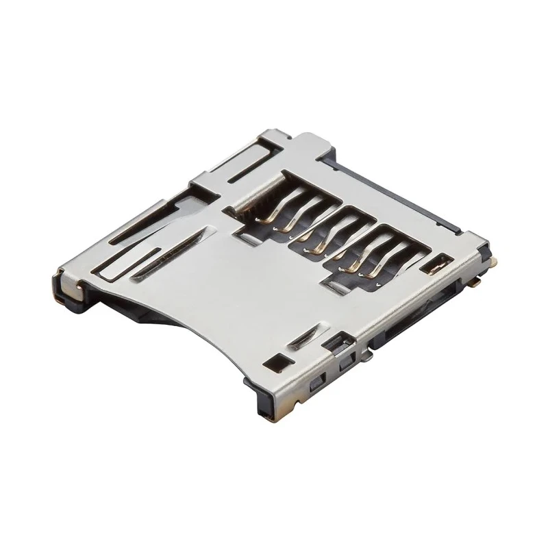 Molex 8 Way Right Angle Push-Push MicroSD Memory Card Connector Solder Termination 1.1mm Pitch 502774-0891