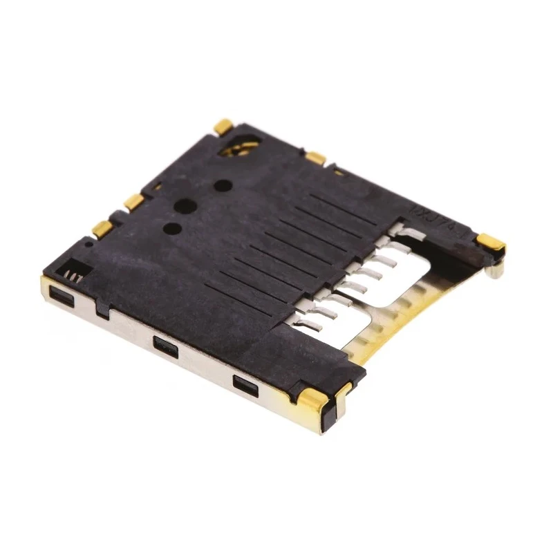 Molex 8 Way Right Angle Push-Push MicroSD Memory Card Connector Surface Mount 502570-0893