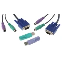 Adder 1 Port 1 Displays PS2 VGA KVM Switch 1600 x 1200 pixel Maximum Resolution AL-IPEPS-DA