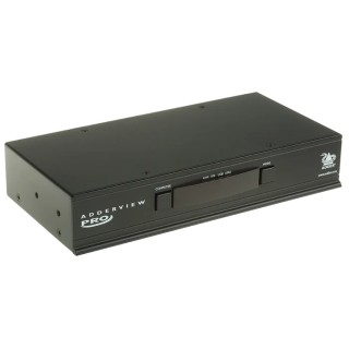 Adder 4 Port 1 Displays USB VGA KVM Switch 3.5 mm Stereo AV4PRO-VGA-UK