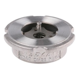 RS PRO Stainless Steel Single Non Return Valve Wafer Type PN25 / PN40 720-9298