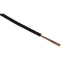 Lapp H05Z-K Series Black 1 mm² Low Smoke Zero Halogen Cross Linked Insulation Hook Up Wire 100 m 4725013